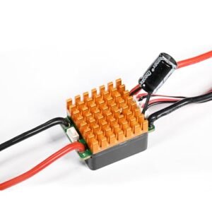 Traxxas HPI Redcat Tamiya RC Course Waterproof Brushed 45A ESC with Dirtproof Switch for 1/10 Scale Trucks Buggies and Crawlers