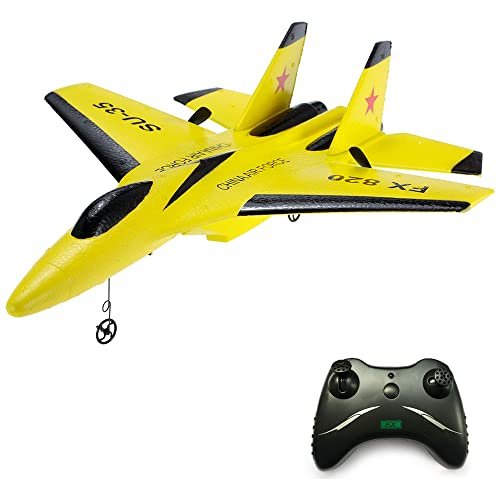 Goolsky Flybear FX 820 Indoor RC Plane Build 2.4GHz 2CH Remote Control Airplane SU 35 RC Glider 290mm Wingspan EPP Micro Plane RTF