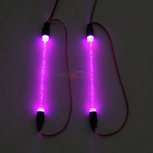 MOHERO 1/10 RC Drift Car Body LED Light Strip Tube Purple for RC Cars Trucks