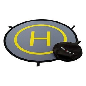 Fotodiox 42" Collapsible Drone Launch Pad - Fast-Fold Portable Landing Pad Apron for RC Drone Quadcopter and Helicopters; fits DJI, Phantom, Inspire, Yuneec, 3DR, GoPro, UDI and more