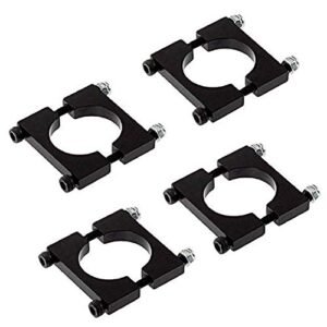 ShareGoo 4Pack CNC Alloy 25mm Tube Boom Mount Motor Clamp for DIY RC Quadcopter Hexacopter RC Motor CNC Spindle