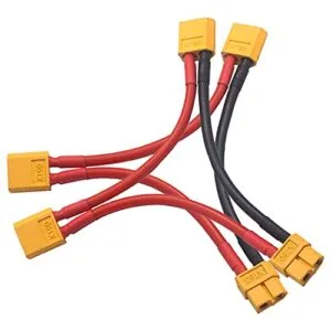 9088 RC Helicopter Series XT60 Connector 2Packs 12AWG Silicone Wire Adapter for Lipo Battery Quadcopter