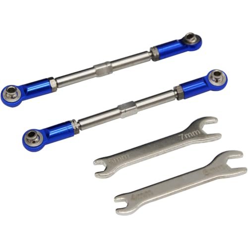 Hot Racing LRR48T06 Stainless Steel Steering Turnbuckle for Rock Rey RC Car Parts