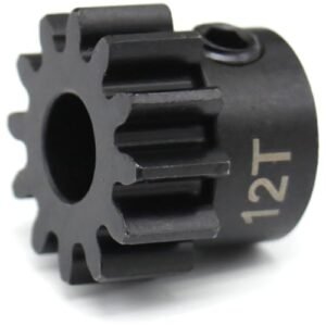 Hot Racing NSG12M15 12t Mod 1.5 Hardened Steel Pinion Gear 8mm Bore for Hot Wheels Cybertruck RC Target