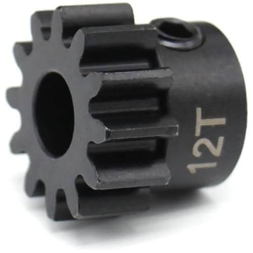 Hot Racing NSG12M15 12t Mod 1.5 Hardened Steel Pinion Gear 8mm Bore for Hot Wheels Cybertruck RC Target