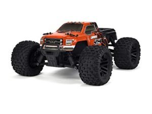 ARRMA Granite 4x4 MEGA Custom Painted RC Body with Decal Trim Red ARAC3336