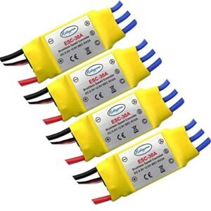 Powerday 30A Brushless ESC for Ignite RC Helicopter Airplane Multirotor Pack of 4