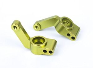 SummitLink 3752 Upgrade CNC Alloy Part Green Rear Axle Carrier Compatible for 1/10 Scale Stampede Slash Rustler Bandit 1:10