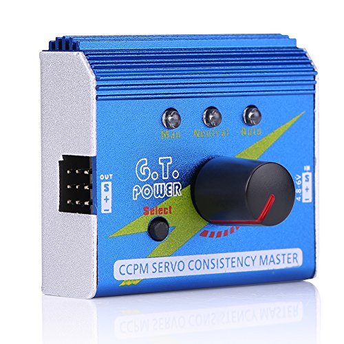 Brushless Motor Servo Tester Esc Tester for RC Plane Landings Multi Servo Tester Electronic Speed Controller Consistency Motor Checker