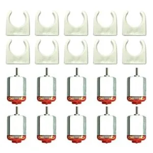 10pcs Micro 130 DC Motor RC Car Engine Kit Strong Magnetic Brushed Electric 3V 12V 25000 RPM for DIY Remote Control Toy Cars