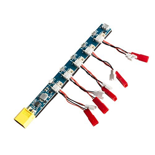 Wolfwhoop 1S LiPo Battery Charger Micro JST 1.25 JST PH 2.0 Compatible Tiny Whoop mCX mCPX