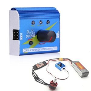 CCPM Servo Consistency Master RC Model Fuel Pump Motor Servo Tester Multifunction ESC Master Speed Controller