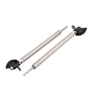 uxcell 1Pair Boat Model Accessories 3mm Dia 150mm Long Drive Shaft with 34mm Propeller for Long EZ RC Model Plans