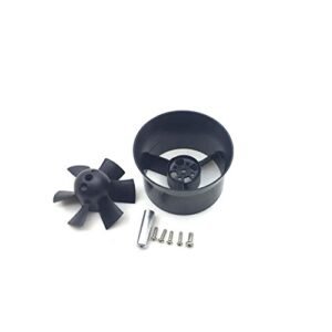 JFtech 30mm Duct Fan Unit 6 Blade Propeller for RC VTOL EDF Jet Aircraft