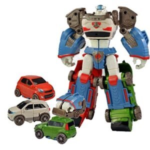 Young Toys Mini Tobot Deltatron Transforming Robot Car Collectible