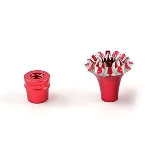 FrSky Vantac M4 4mm CNC Aluminum Gimbal Stick Ends for Little Stick RC Airplane Transmitter Lotus Red