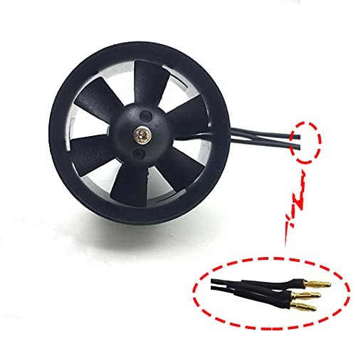 JFtech 30mm Duct Fan with 7000KV Brushless Motor for Honda Jet RC Model 3S Lipo Version