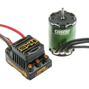Castle Creations Sidewinder 4 1406 4600KV Brushless Sensorless ESC RC Motor Upgrade for 1 10 Scale Vehicles Basher Edition