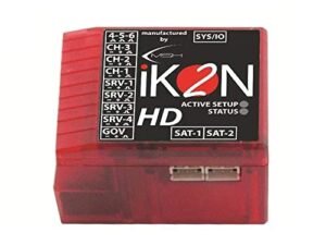 iKON2 HD Flybarless Micro RC Radio System Advanced Helicopter Control