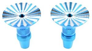 Apex RC Products Blue Aluminum Gimbal Sticks Compatible with Spektrum DX6 RC Radio and Futaba Transmitters