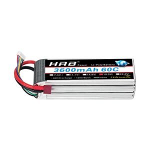 HRB 5S 3600mAh 18.5V 60C Lipo Battery for Avro Vulcan RC Plane and Other RC Models