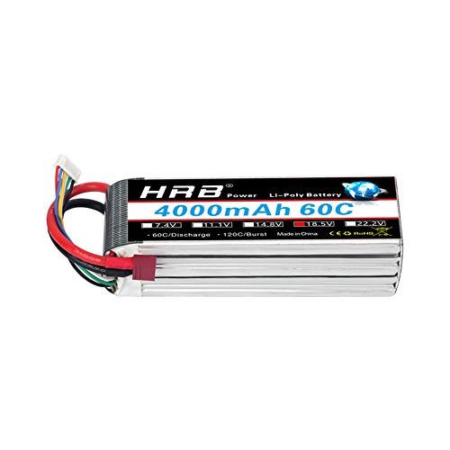 HRB 5S 4000mAh 18.5V 60C Lipo Battery Pack for GS2 RC Trophy Truck and Other RC Vehicles
