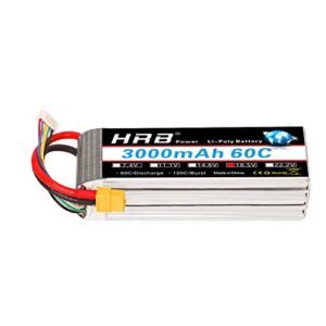 HRB 5S Lipo Battery XT60 3000mAh 18.5V 60C for RC Creppel Boat RC Car RC Plane RC Truck