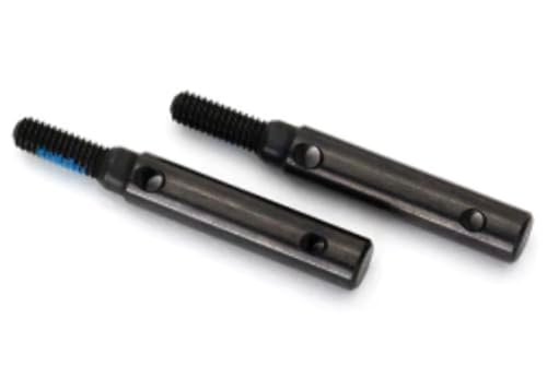 Traxxas 8255A HR RC Willey Portal Extended Axle Drive Silver Pair