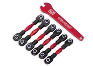 Traxxas TRA8341R RC Plane Aluminum Covering Turnbuckles Camber Links 32mm Front 28mm Rear