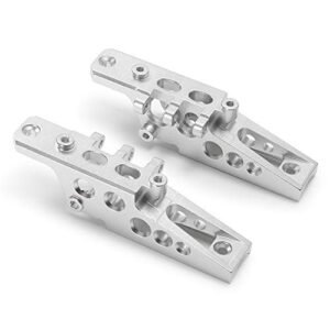 Deez RC Shock Bands 2Pcs Front Rear Axle Shock Link Mount for 1/10 RC Axial Wraith 90018 90048 90053 RR10 CNC Aluminum Alloy