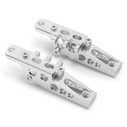 Deez RC Shock Bands 2Pcs Front Rear Axle Shock Link Mount for 1/10 RC Axial Wraith 90018 90048 90053 RR10 CNC Aluminum Alloy