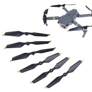 Young Living Essential Oils RC CamKix Propellers Replacement for DJI Mavic Pro Platinum 6 Blades Low Noise Quick Release Foldable Wings