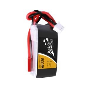TATTU 800mAh 7.4V 45C 2S1P LiPo Battery Pack with JST SYP Plug for Small Jet Engines RC Planes