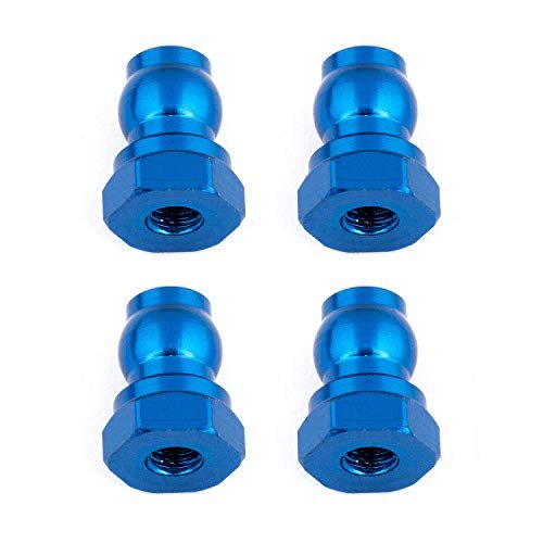 Team Associated ASC91815 Blue Aluminum Shock Bushings 10 mm RC 10 Parts for Electric Cars and Trucks