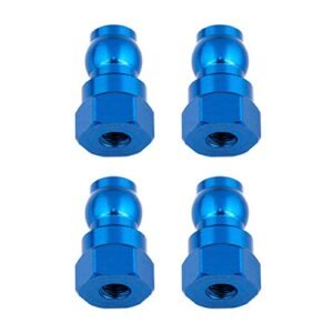 Team Associated ASC91816 12mm Blue Aluminum Shock Bushings for RC Cars and Trucks Replacement Parts