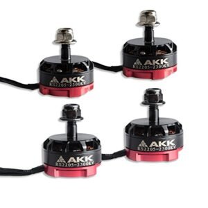 AKK RS2205 2300KV Brushless Motor 4pcs Set for RC Quadcopter Explorer FPV Racing Drones
