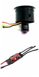 Powerfun F18 EDF RC Jet 64mm 11 Blades Ducted Fan with 3900KV Brushless Motor and 50A ESC