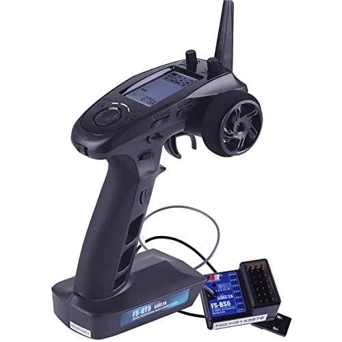 Xiangtat Flysky FS GT5 6CH RC Transmitter with FS BS6 Receiver for 7009 RC Boat 2.4Ghz AFHDS Failsafe Function 200m Range