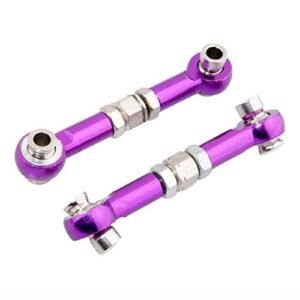 Hobbypower HSP 102017 122017 Alloy Linkage Steering Servo Rod Turn Buckle for RC Planes Atlanta 1/10 RC Car Purple