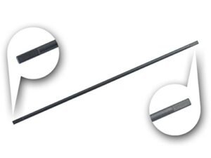 Microheli Solid Carbon Tail Boom for Blade Nano CPS S2 S3 Compatible with Carbon Cub S2 RC Plane