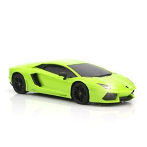 QUN FENG 1 18 Lamborghini Aventador RC Body 2.4G Radio Remote Control Electric Sport Racing Toy Car for Kids Green