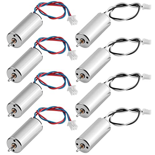 Lexus RC 350 Turbo Kit High Performance 8pcs 8520 Motor 8.5x20mm 15000KV Brushed Motors for Enhanced FPV RC Quadcopter Flight