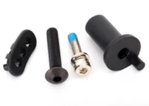 Traxxas 8661 Black Motor Mount Hinge Post for RC 28 Motor 1/10 Scale E Revo VXL