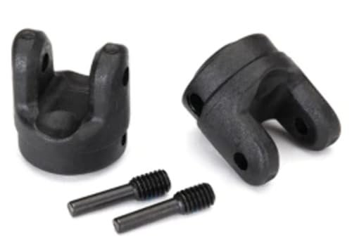 Traxxas 8658 Black Freestyle RC Transmission Yokes for 1/10 Scale E Revo VXL