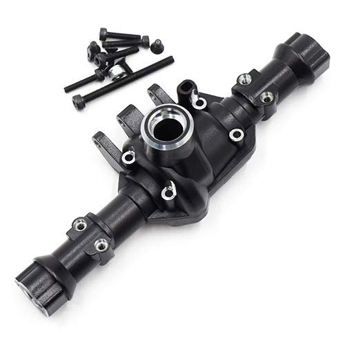 Yeah Racing Alloy Rear Axle Housing Titanium Coated For Traxxas TRX4 046BK Black