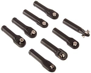Traxxas 8646 Heavy Duty Toe Link Rod Ends Set of 8 for Heavy Truck RC 1/10 Scale E Revo VXL