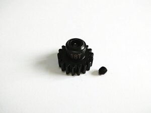 Louise RC Tires Xmaxx Harden Steel 18T Motor Gear Compatible with Traxxas X Maxx 6S 8S
