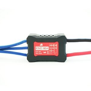 FrSky ESC FrESC32 80A High Power 32 bit Microprocessor Smart Port Enabled SBEC Supported