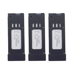 Fytoo 3.7V 500mAh Lithium Battery 3PCS for E58 S168 JY019 Quadcopter Spare Parts