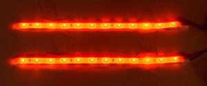 Apex RC Products Red LED RC Drift Car Truck Underbody Light Kit Set 9019R for RC Drift Car Build Kit